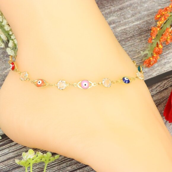"Elegant Handmade Anklet – Delicate Jewelry for Women, MAR091535 - Picture 4 of 10